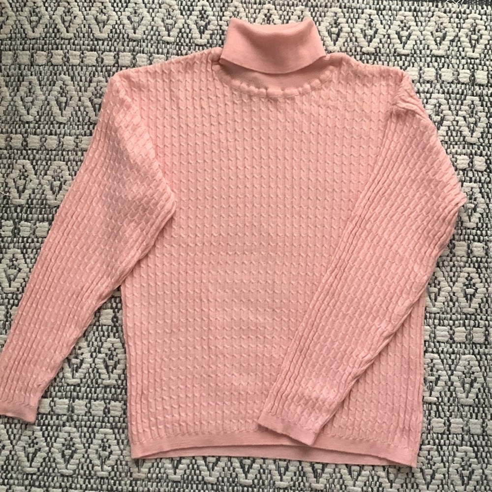Woodward 100% Merino wool turtleneck sweater.